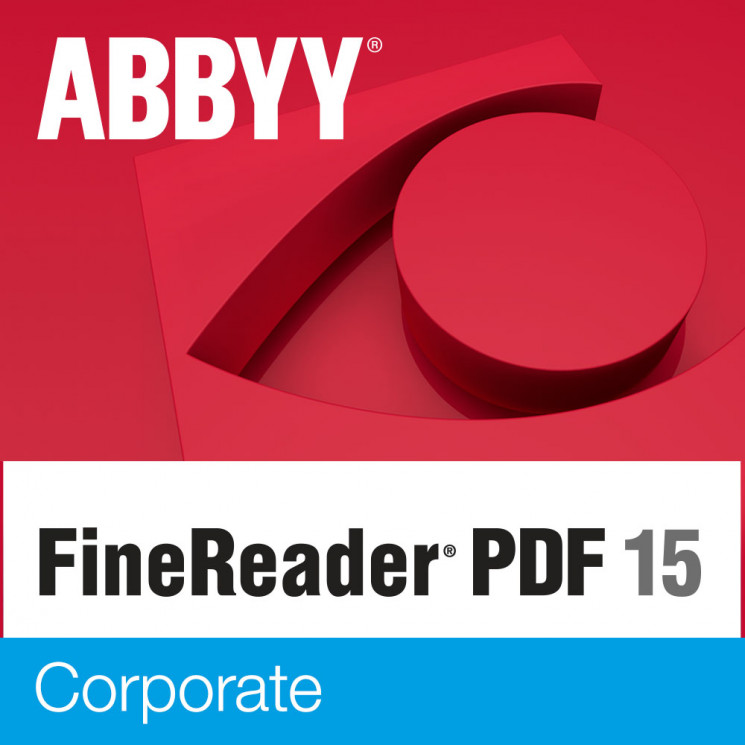ABBYY FineReader PDF 15 Corporate (на 1 год)