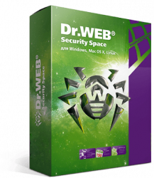 Dr.Web Security Space КЗ 1 ПК 1 год продление (электронно) за 774 руб.